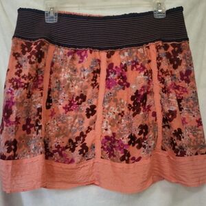 FREE PEOPLE Floral Skirt Size Large